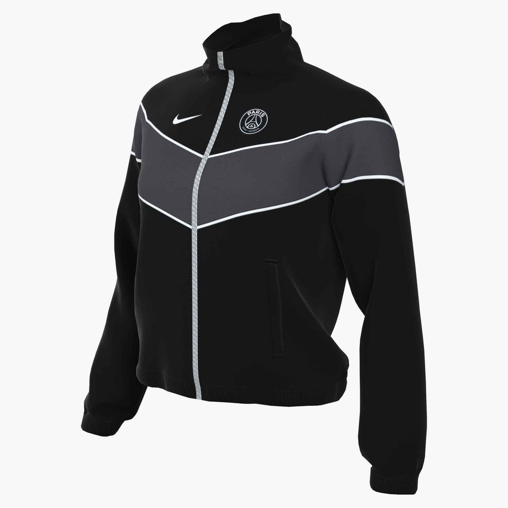 Nike Paris Saint-Germain Windrunner Football Webjacke mit UV-Schutz Damen - Black / Anthracite