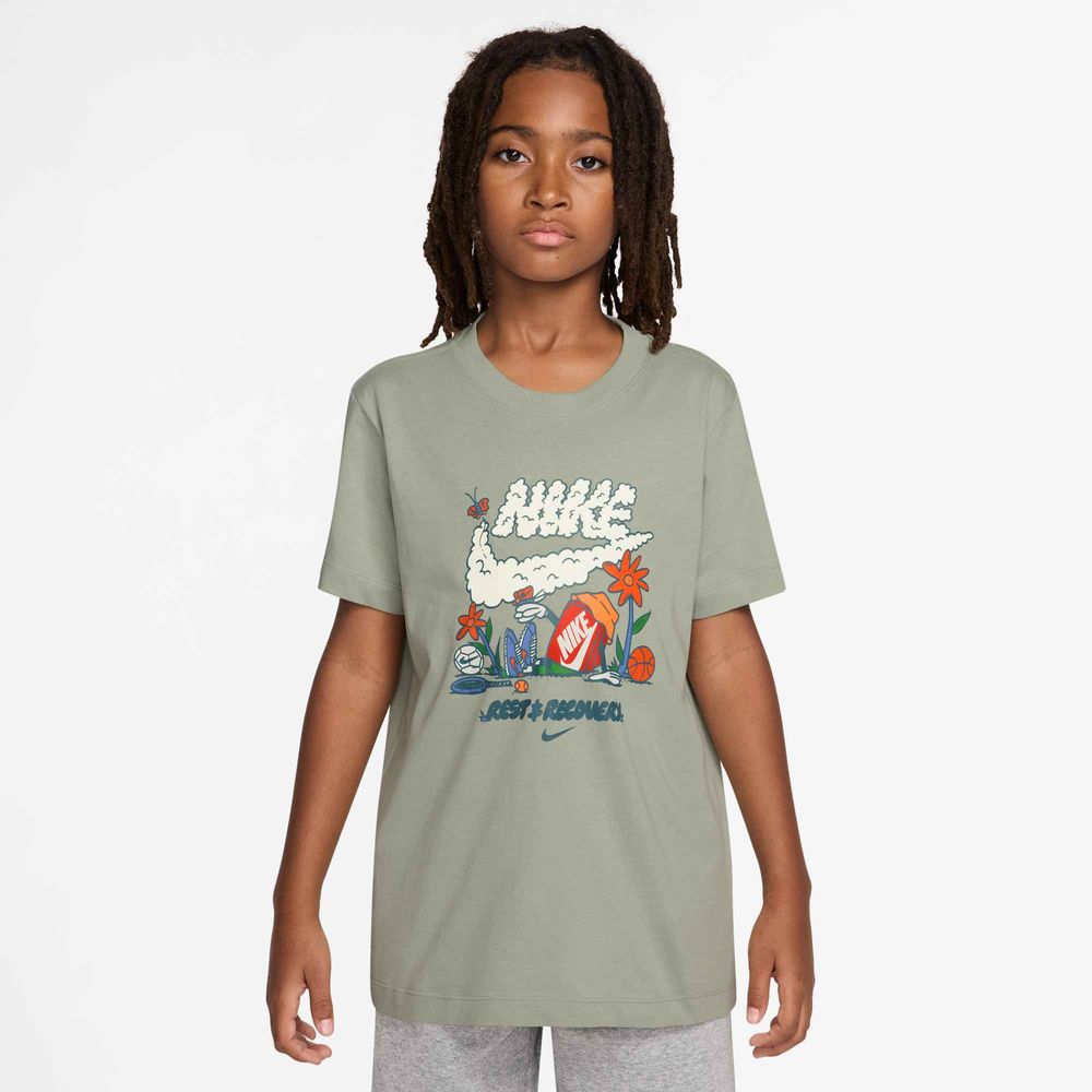 Nike Nike Sportswear Big Kids' T-Shirt - spruce fog