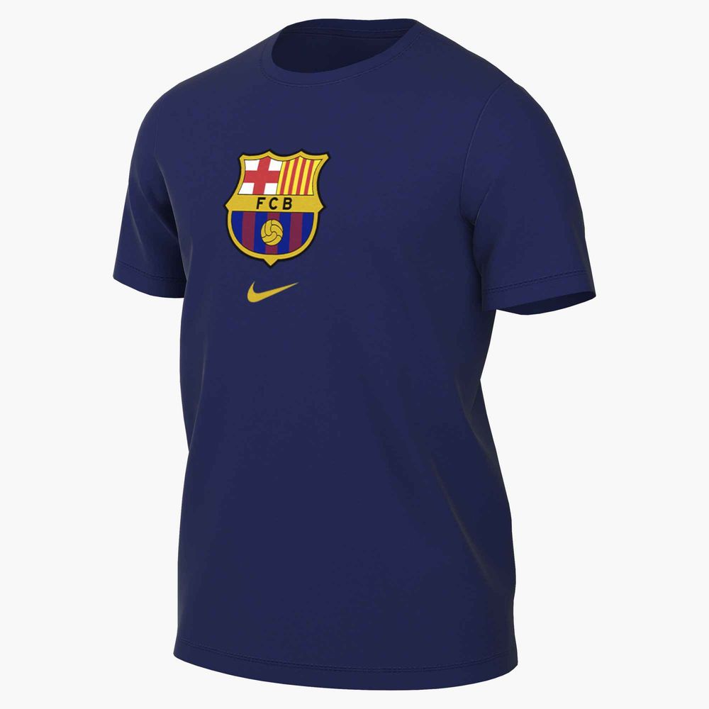 Nike FC Barcelona Football T-Shirt Herren - Blau