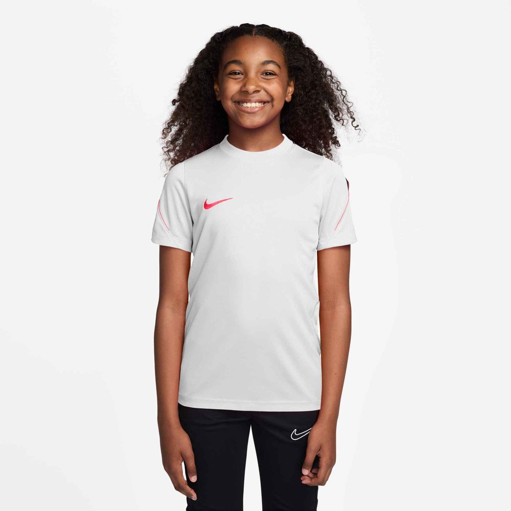 Nike Nike Strike Big Kids' Dri-Fit Socce - white/black/hot punch/hot punch