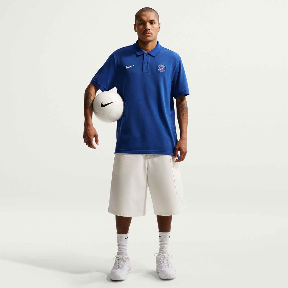 Nike Paris Saint-Germain Club Fußball Polo Herren - Old Royal / University Red