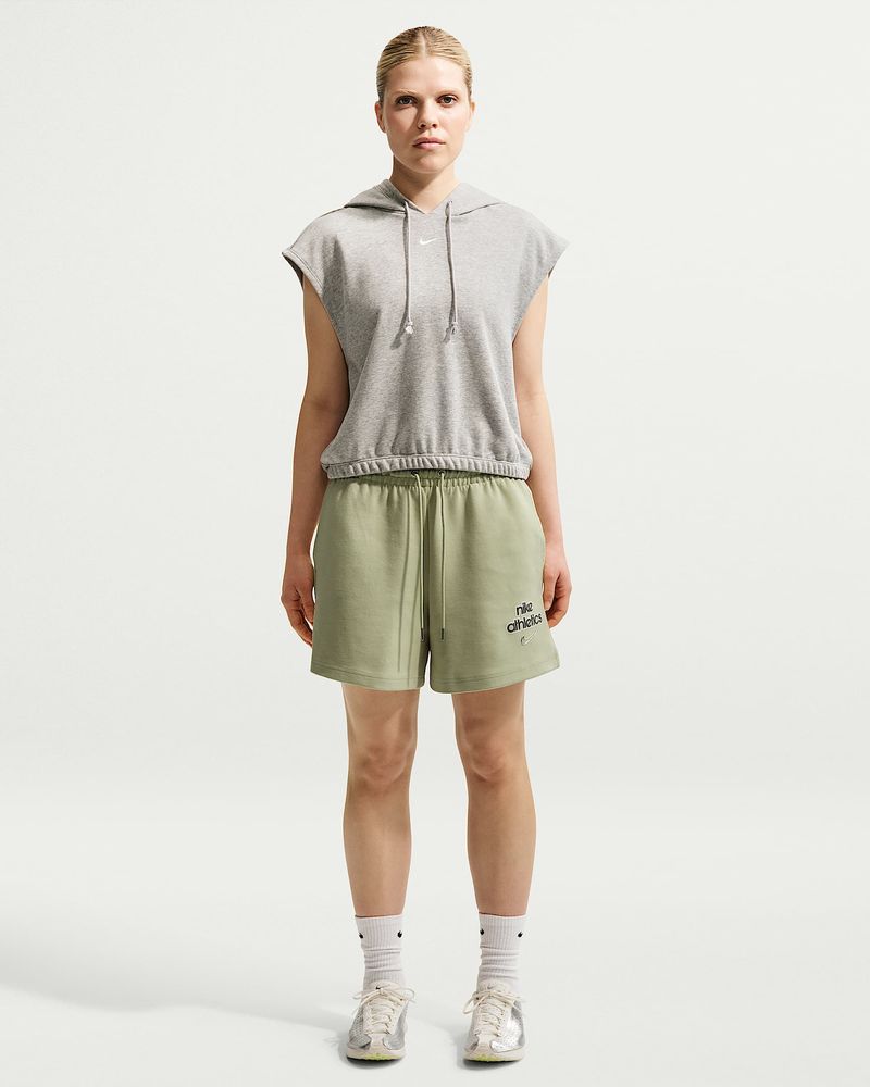 Nike Nike Fleece Women'S Boyfriend Short - olive aura