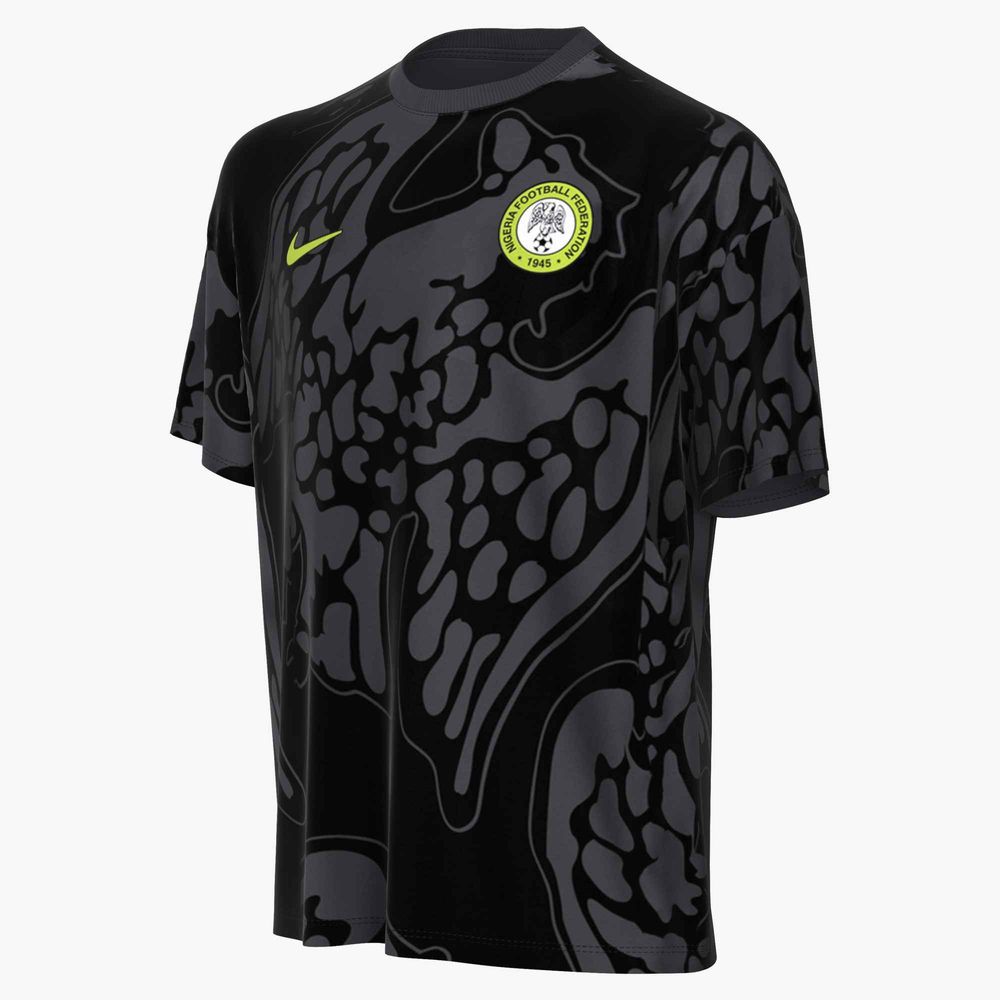 Nike Nigeria Fußball-T-Shirt Kinder - Grau
