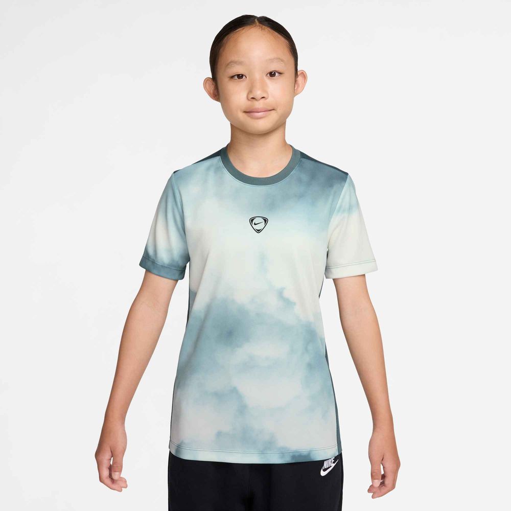 Nike Nike Academy+ Big Kids' Dri-Fit Sho - mineral slate/summit white/black