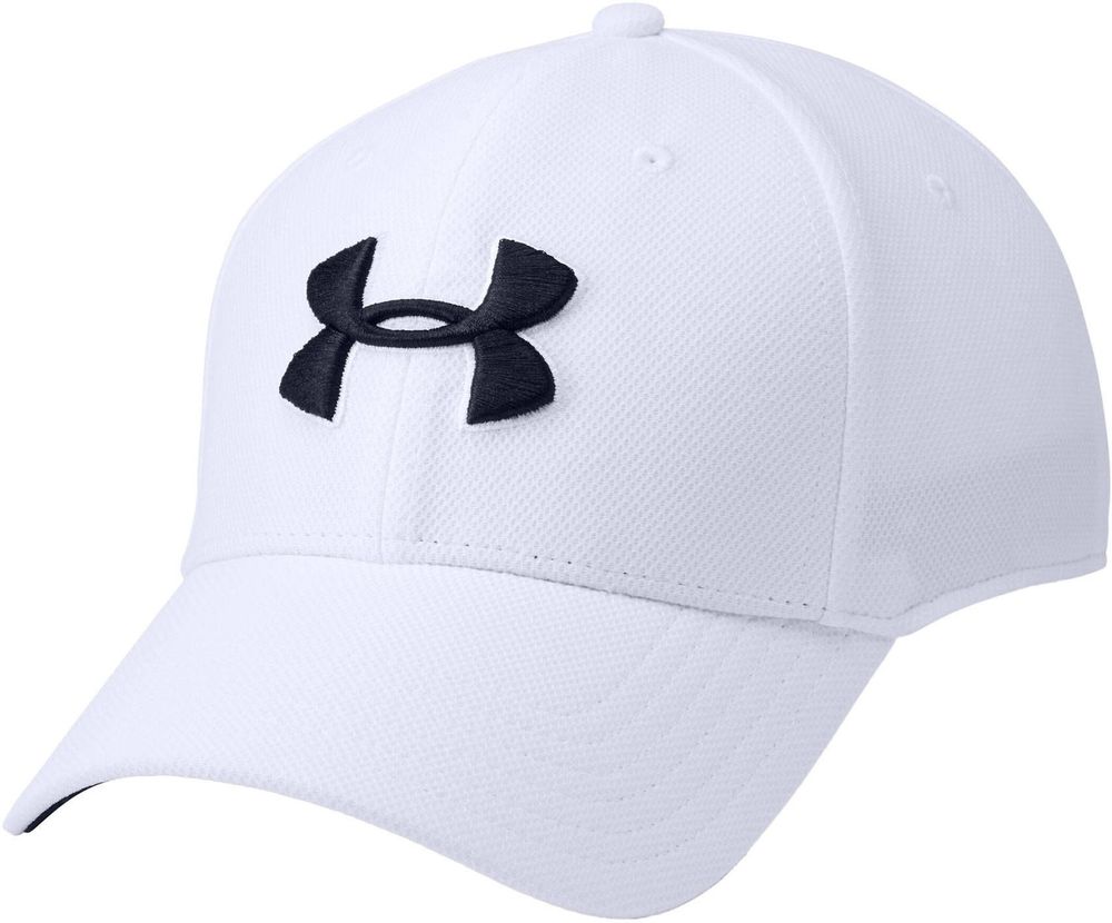 UA Classic Fit verfügt über ein vorgebogenes Visier und strukturierte - White / Steel / Black
