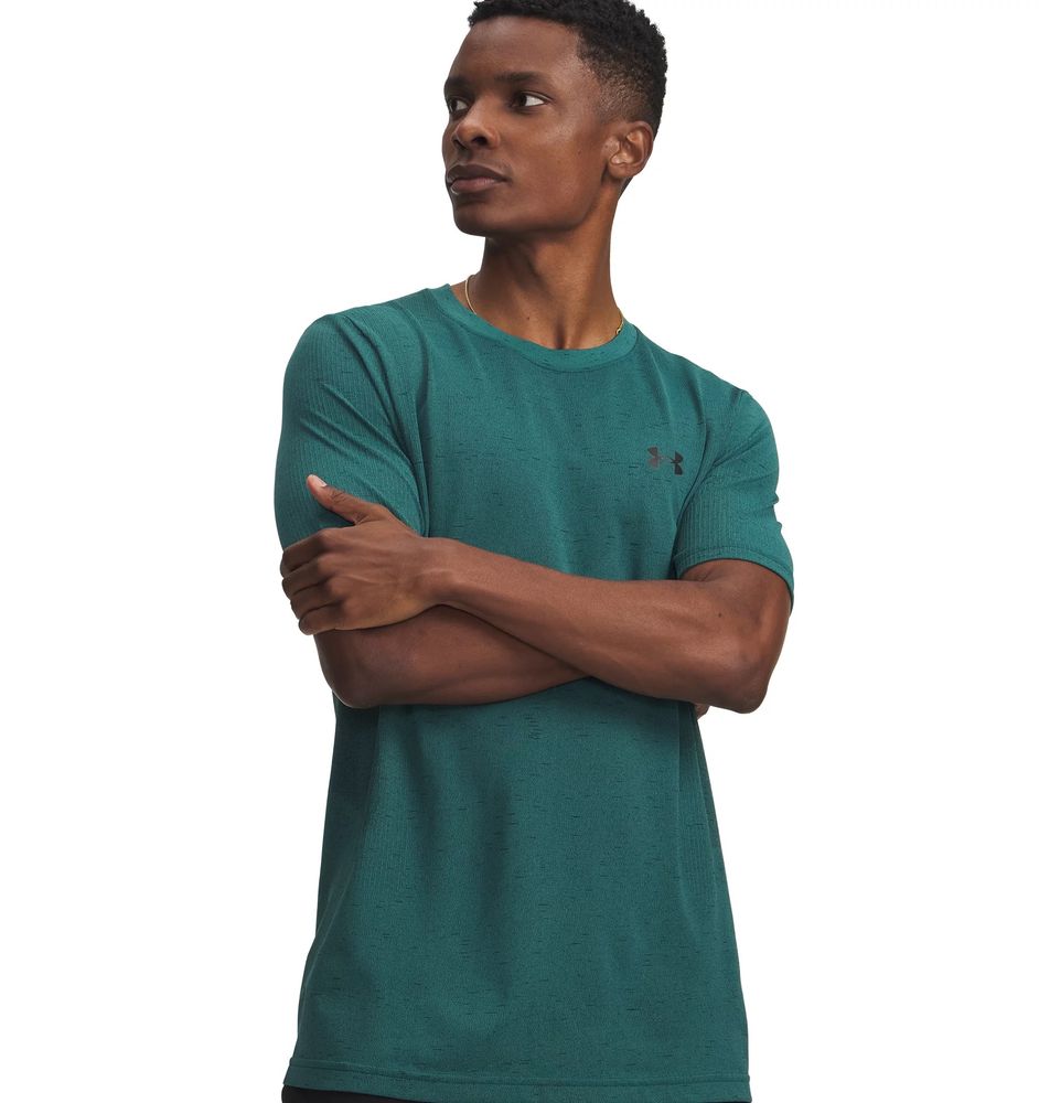 Under Armour VANISH SEAMLESS SS - RACK GREEN
