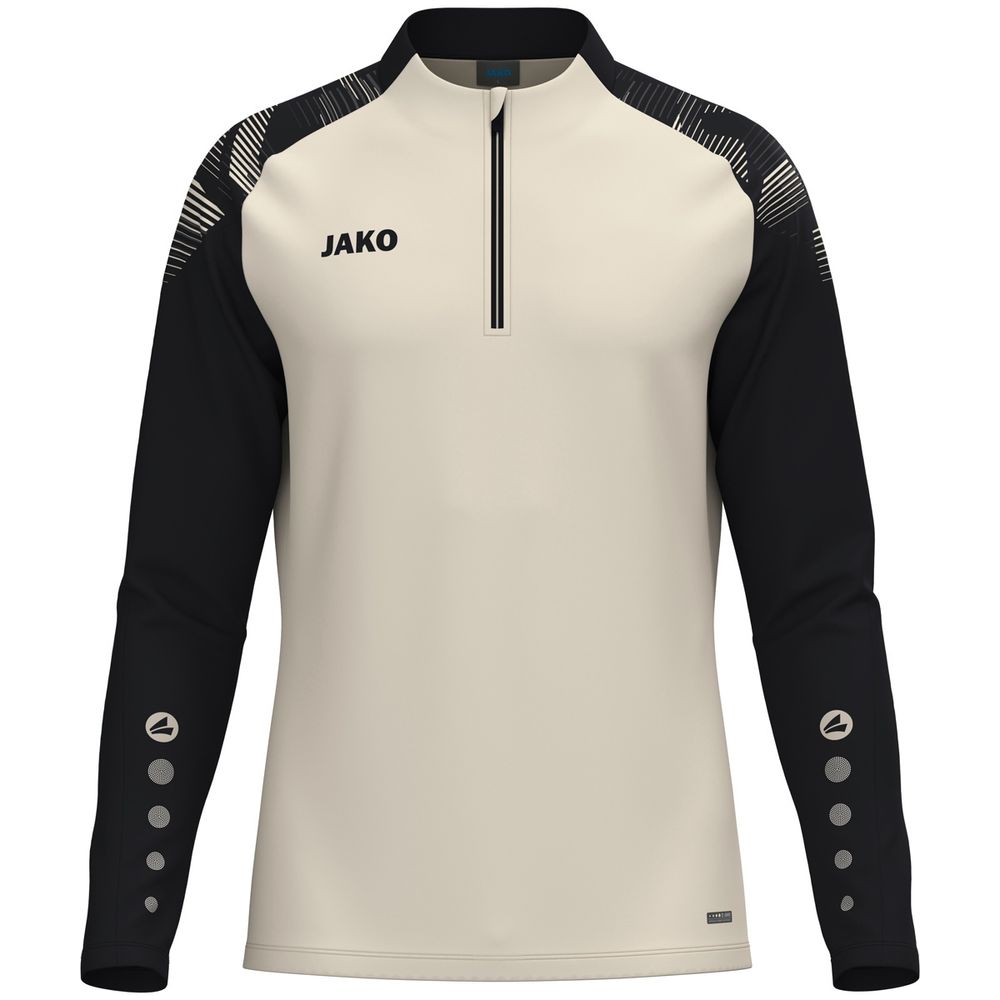 Jako Ziptop Sonic - off white/schwarz
