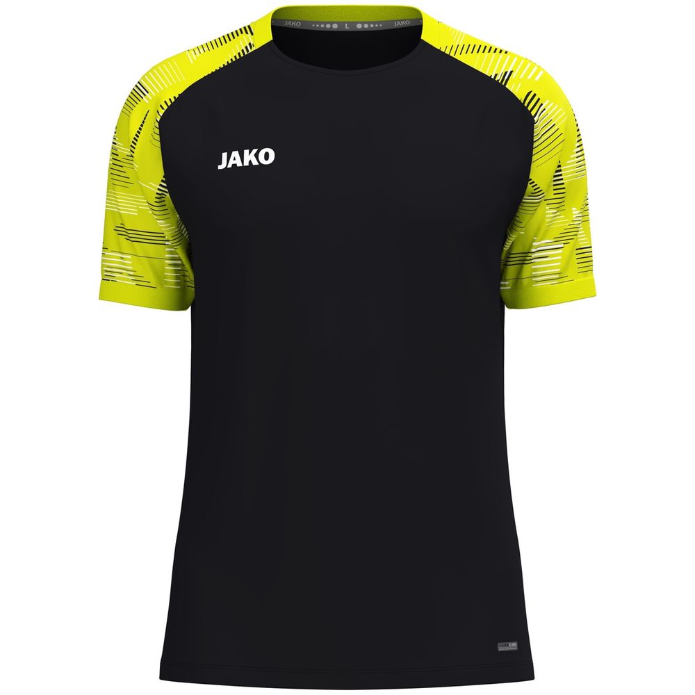 Jako T-Shirt Sonic - schwarz/neongelb