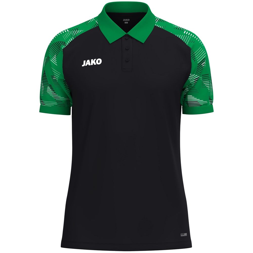 Jako Polo Sonic - schwarz/grün
