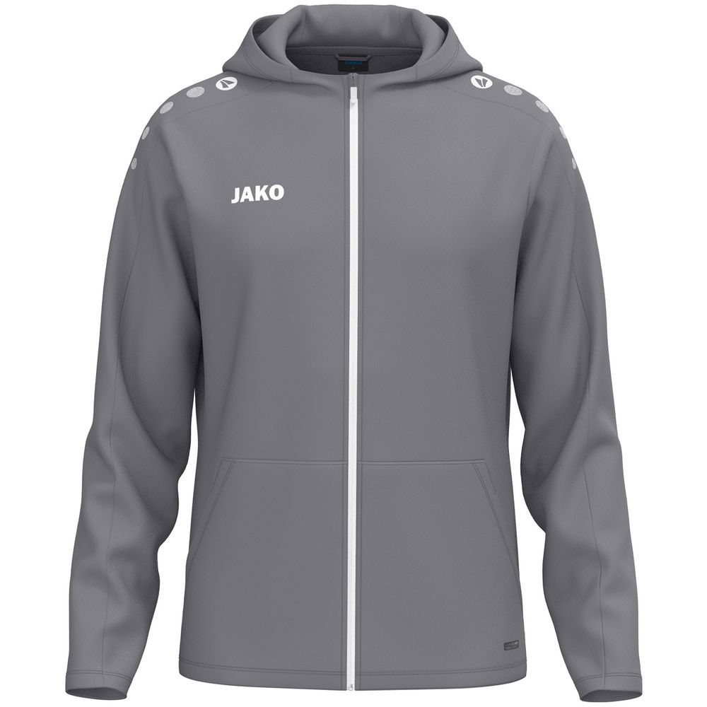 Jako Kapuzenjacke One - grau