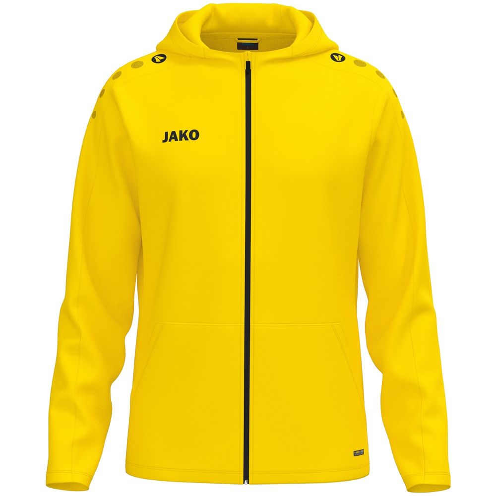 Jako Kapuzenjacke One - gelb