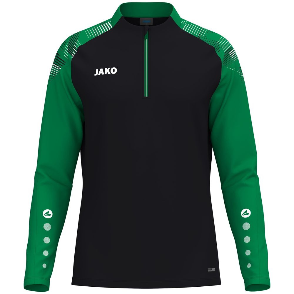 Jako Ziptop Sonic - schwarz/grün