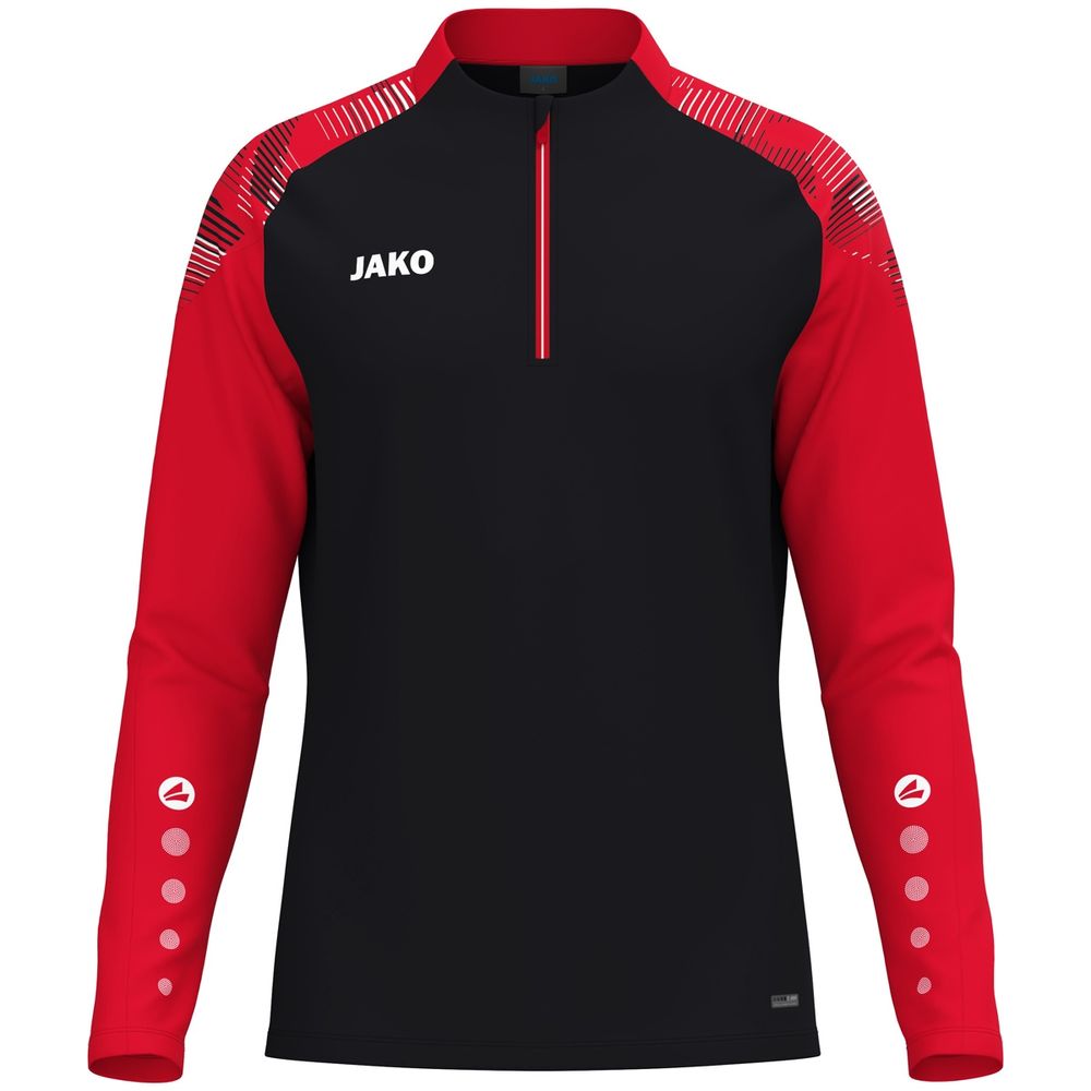 Jako Ziptop Sonic - schwarz/rot