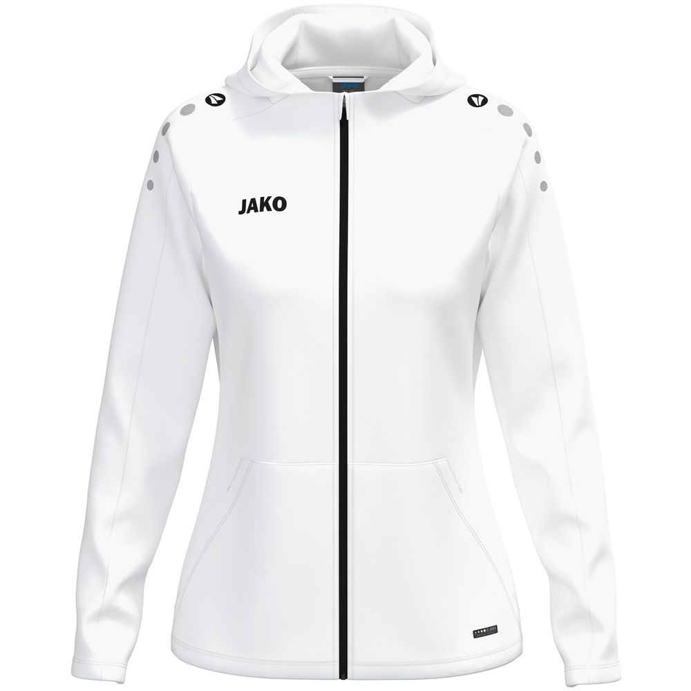 Jako Kapuzenjacke One Damen - weiß