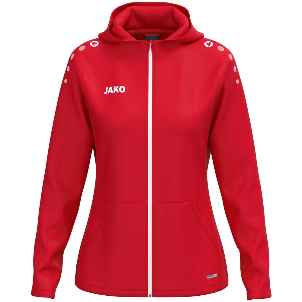 Jako Kapuzenjacke One Damen - rot