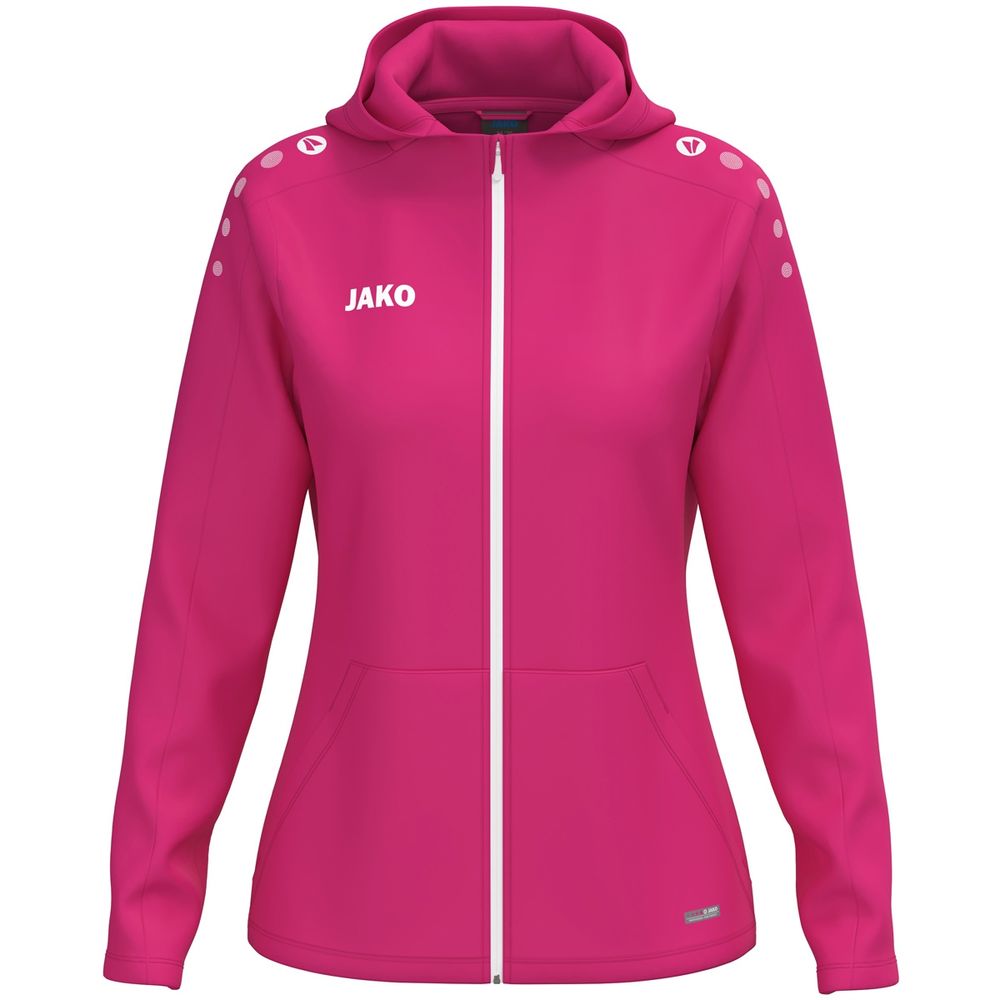 Jako Kapuzenjacke One Damen - deep pink