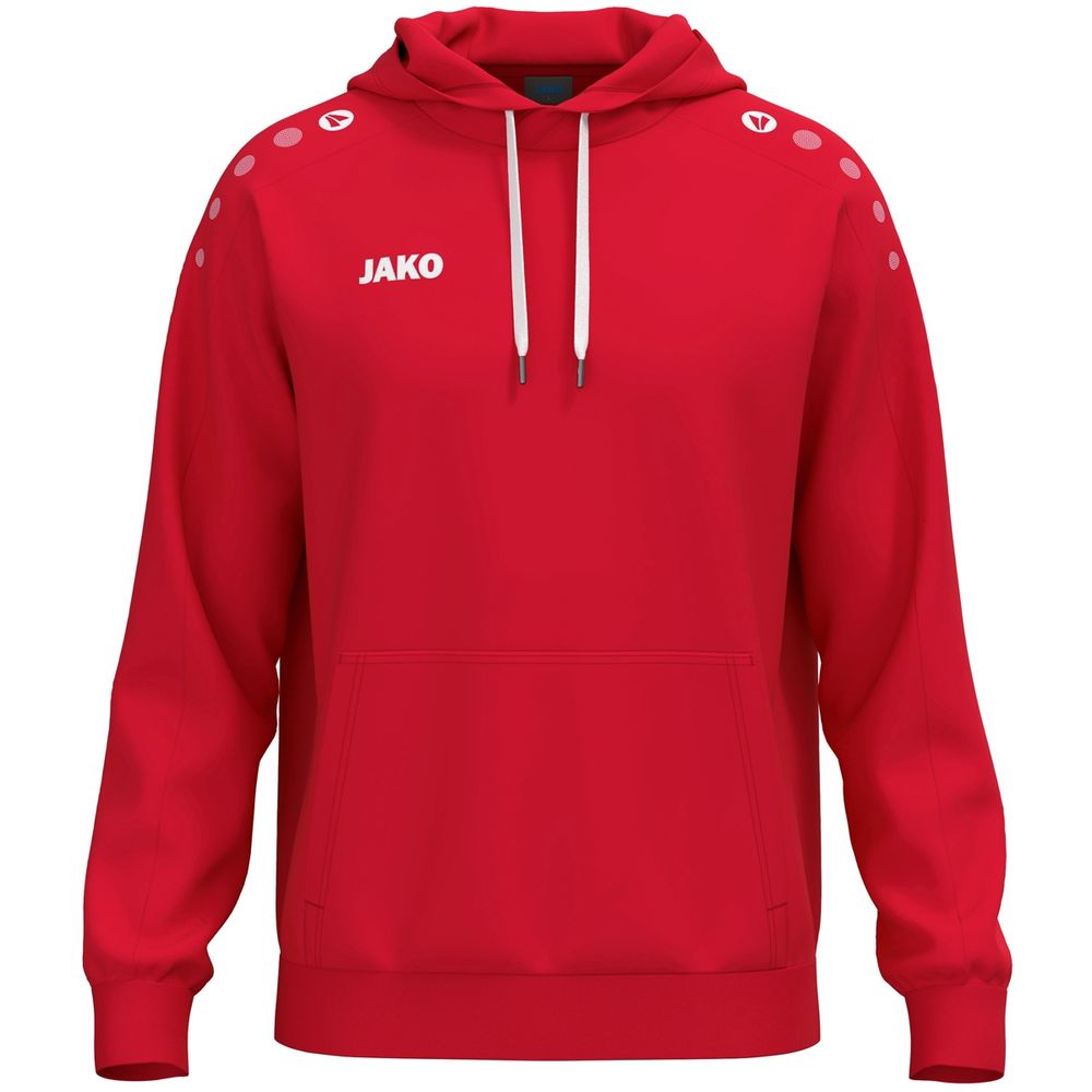 Jako Kapuzensweat One Cotton - rot