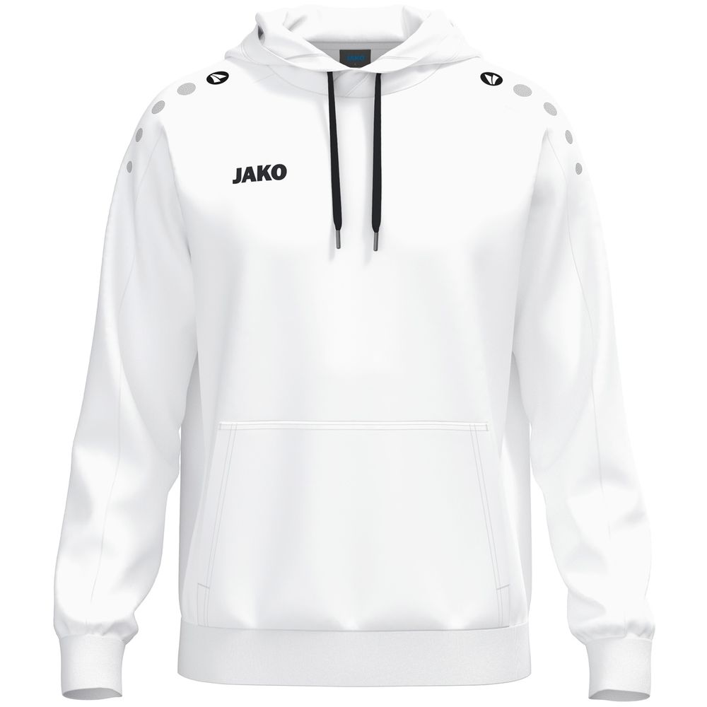 Jako Kapuzensweat One Cotton - weiß