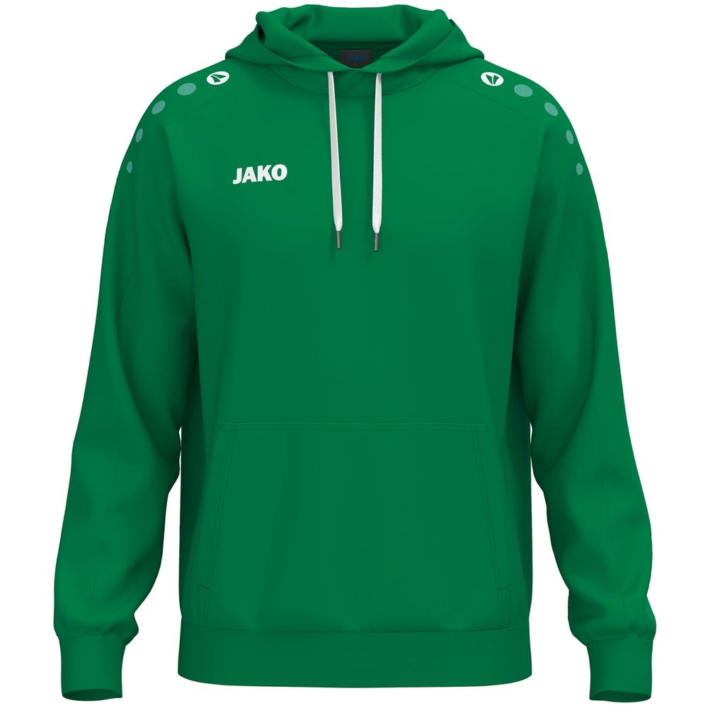 Jako Kapuzensweat One Cotton - sportgrün