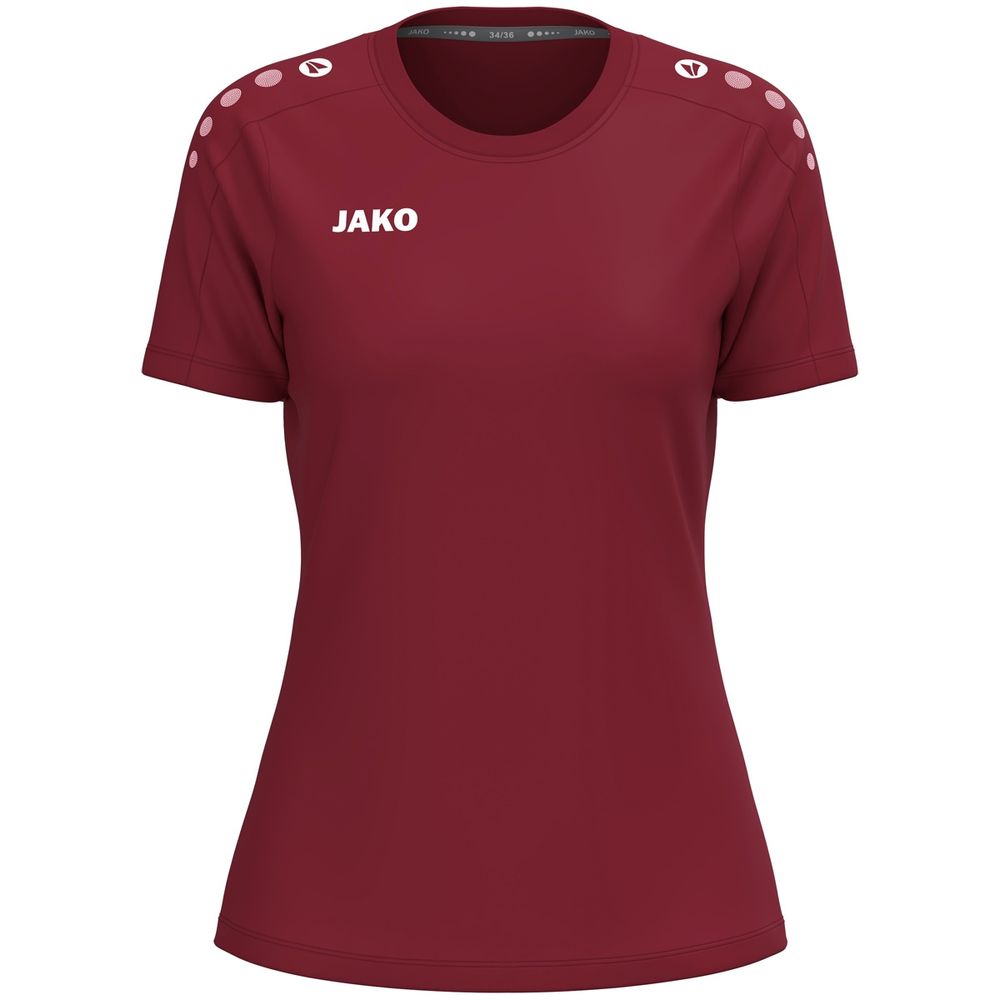 Jako T-Shirt One Cotton Damen - bordeaux