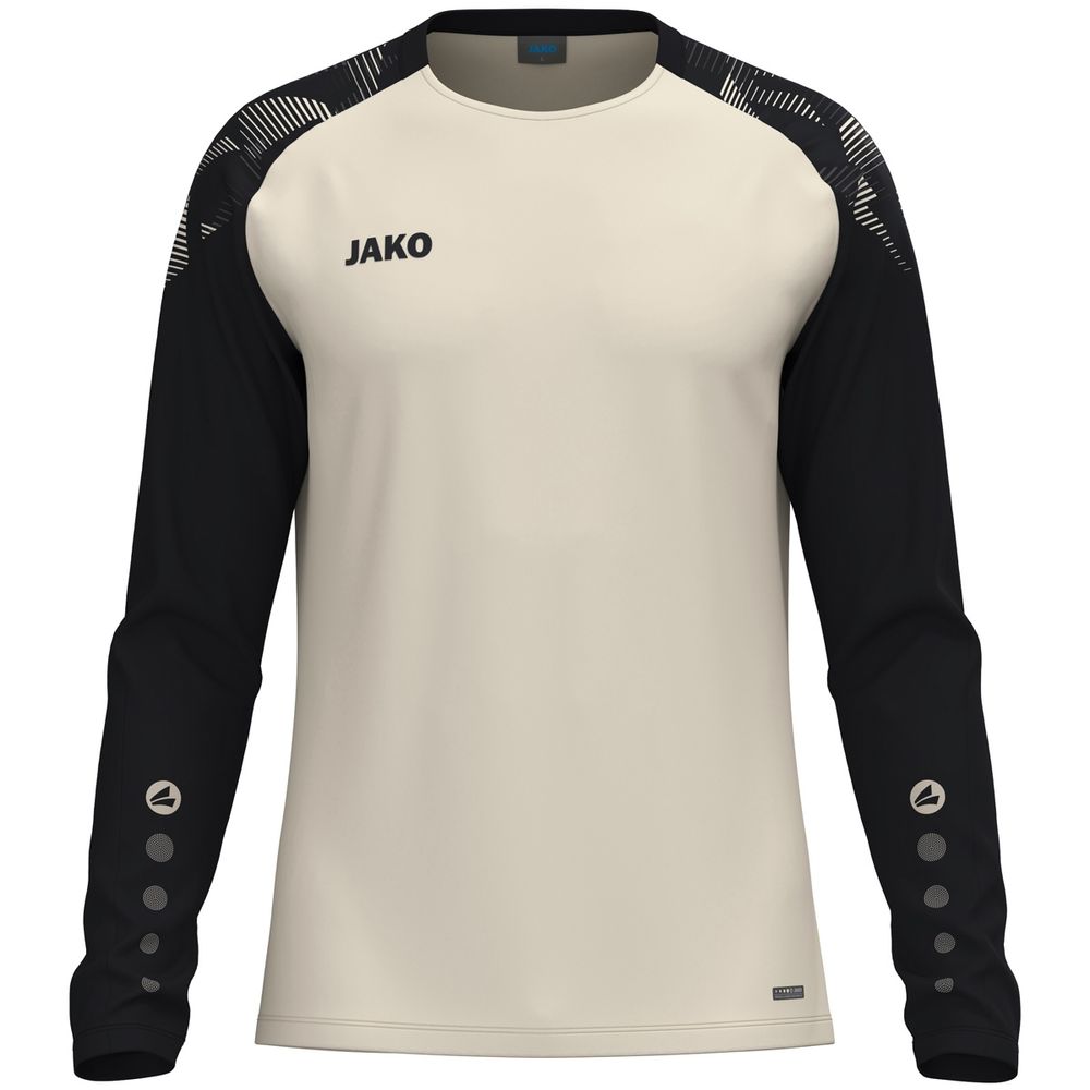 Jako Longsleeve Sonic - off white/schwarz