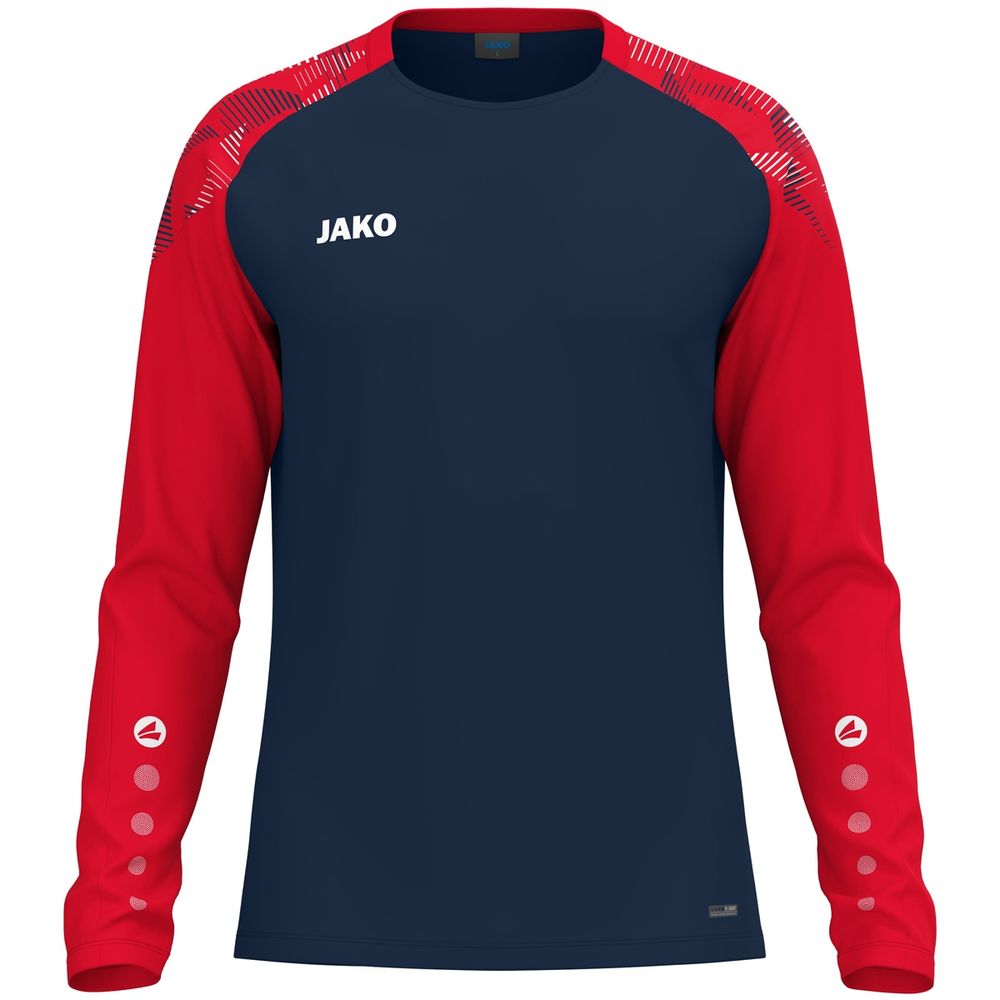 Jako Longsleeve Sonic - marine/rot