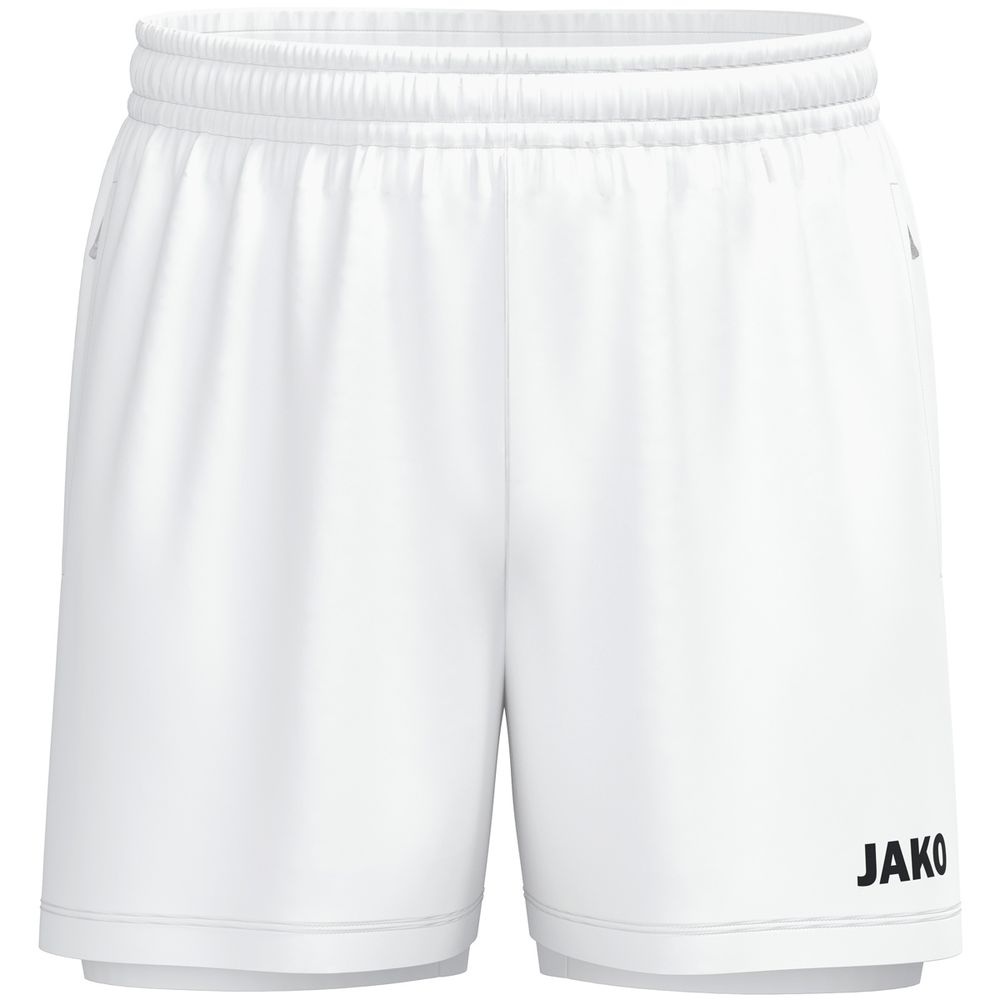 Jako 2-In-1 Short One - weiß