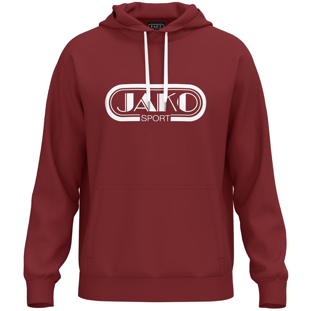 Jako Kapuzensweat Promo - rubinrot