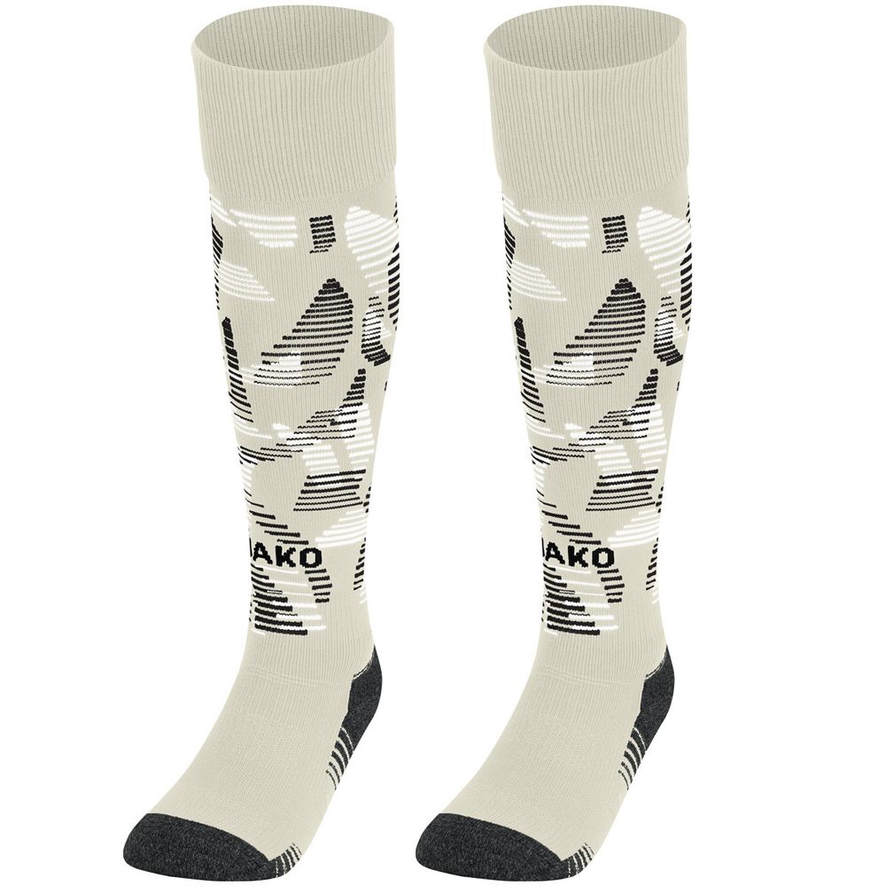 Jako Stutzenstrumpf Sonic - off white/schwarz/weiß