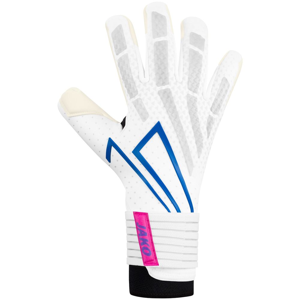 Jako Tw-Handschuh Rs89 Elite Hybrid Cut - weiß/rhodamine rot/blau