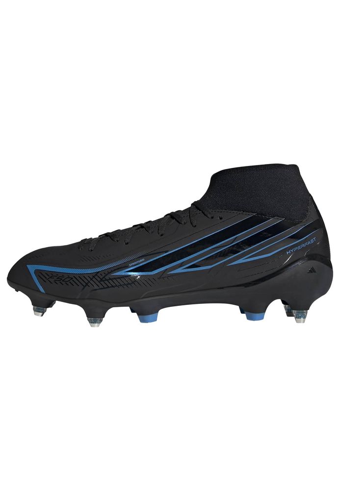 adidas F50 Hyperfast League Mid Sg - cblack/cblack/lurabl