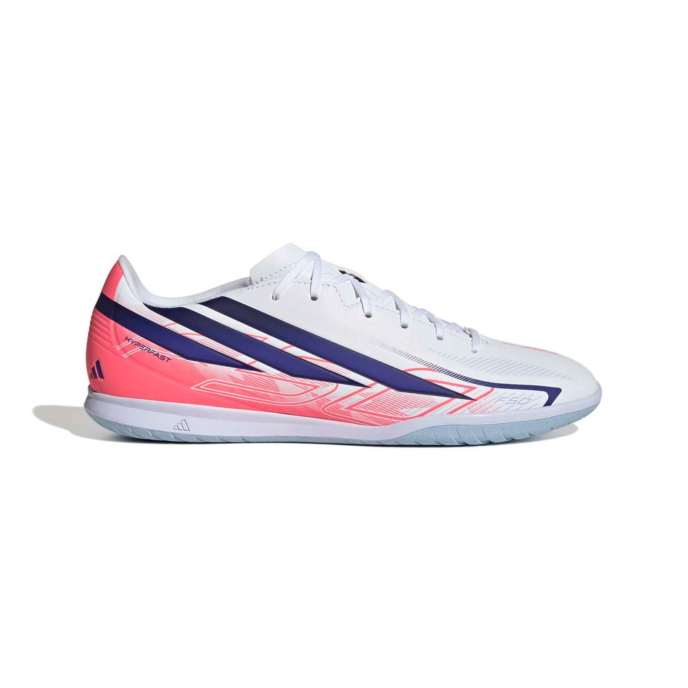 adidas F50 Hyperfast Club In - ftwwht/solpur/soltur