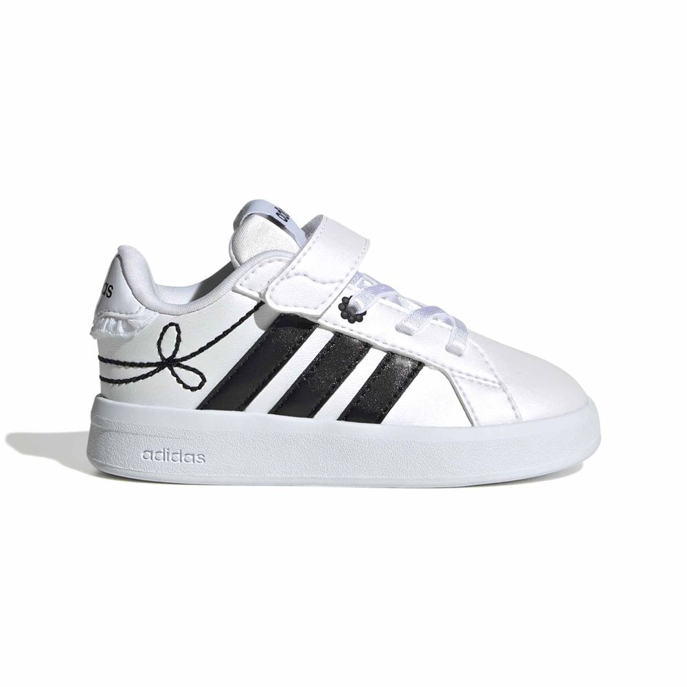 adidas Grand Court 3.0 Girls El I - ftwwht/cblack/hireye