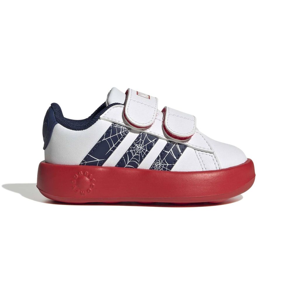 adidas Grand Court Spider-Man Cf I - ftwwht/dkblue/purrub
