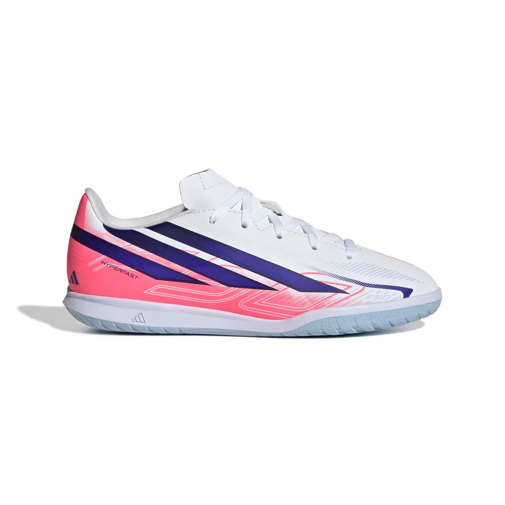 adidas F50 Hyperfast Club In J - ftwwht/solpur/soltur