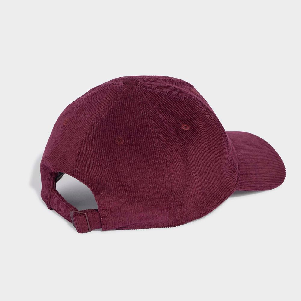 adidas Corduroy Cap - maroon/amared