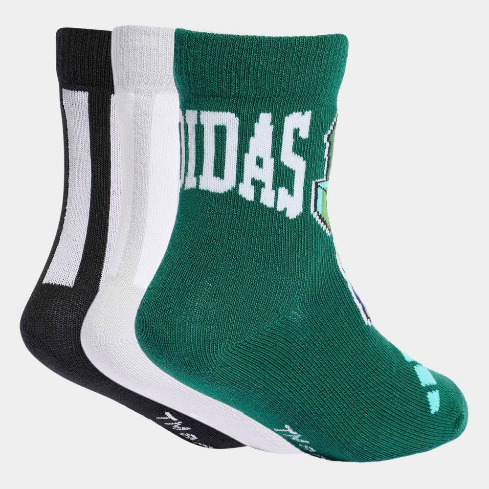 adidas Lk Minecraft 3P - lgsogr/cgreen/black