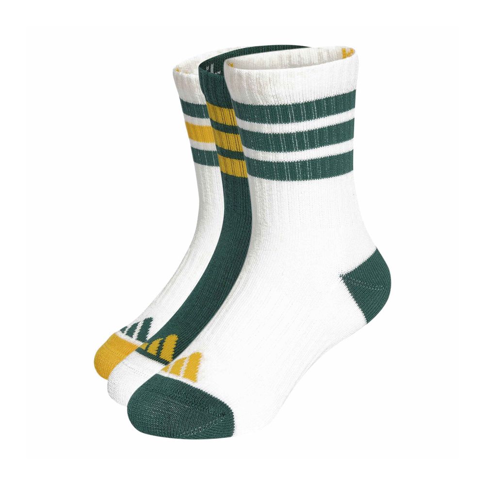 adidas 3S Kd C Crw 3P - owhite/cgreen/owhite