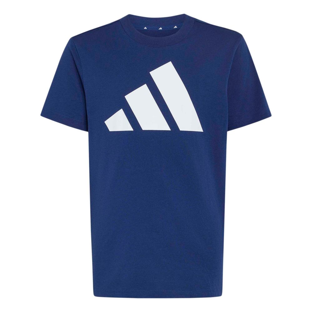 adidas J Bl Tee 160 - dkblue/white