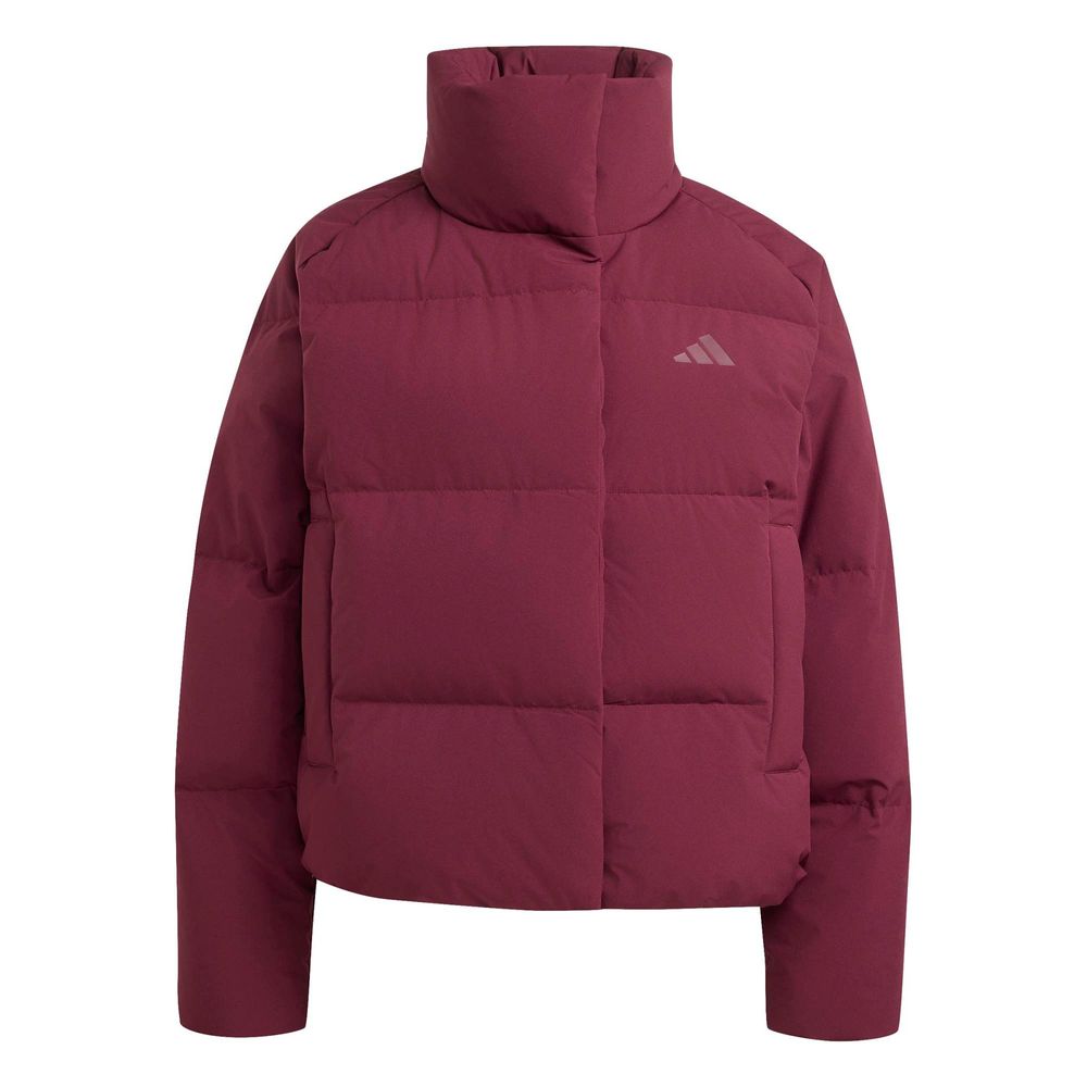 adidas W Down Puf J - maroon