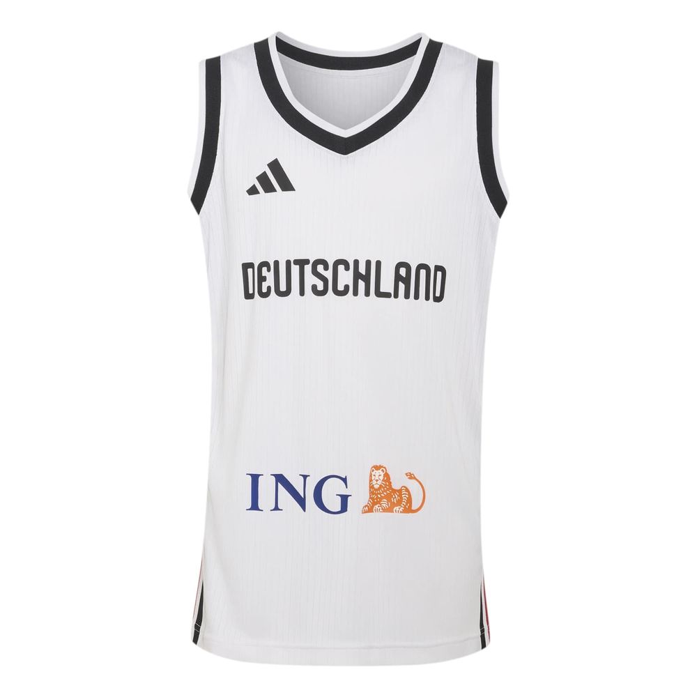 adidas Dbb H Jersey Y Kinder - white