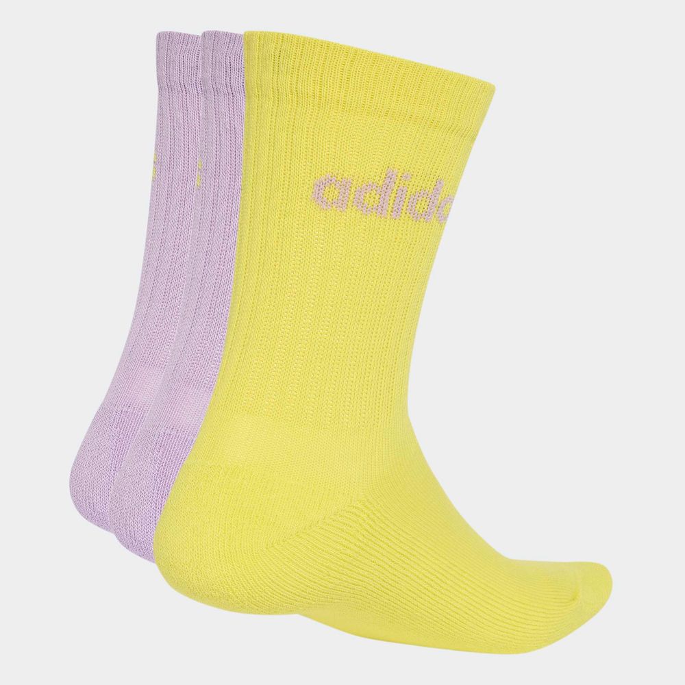 adidas C Lin Crew 3P - powplu/purlem/powplu