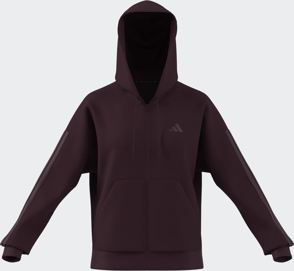 adidas W 3S Fl Fz Hd - maroon