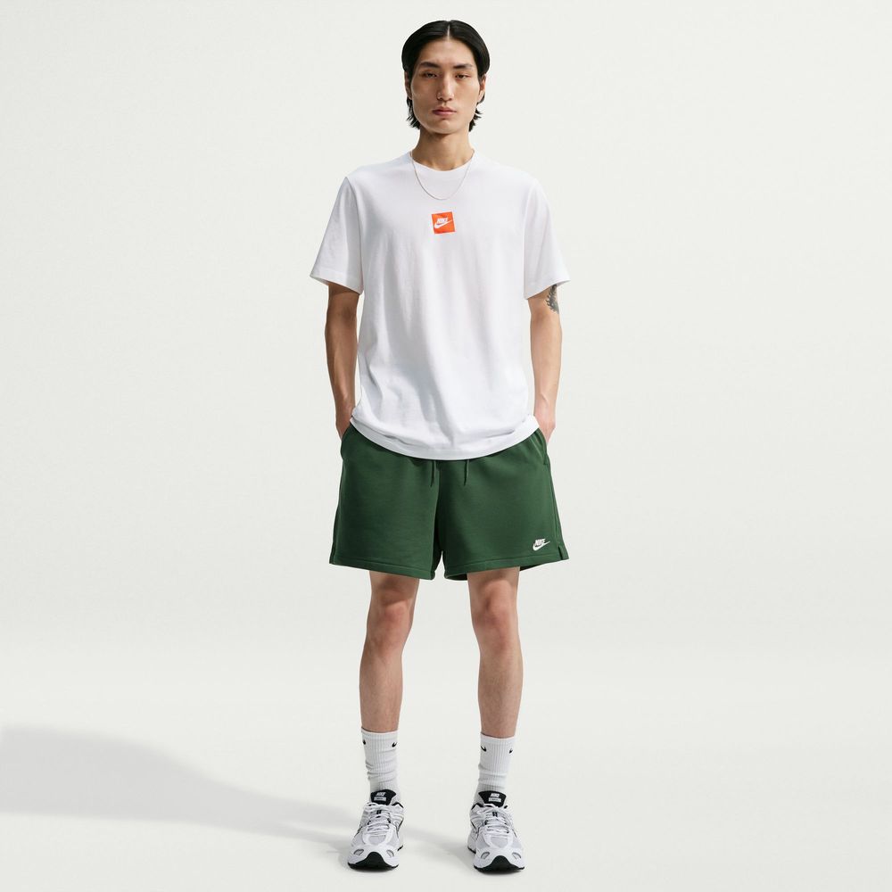 Nike M Nk Club Flow Ft Short - fir/fir/white