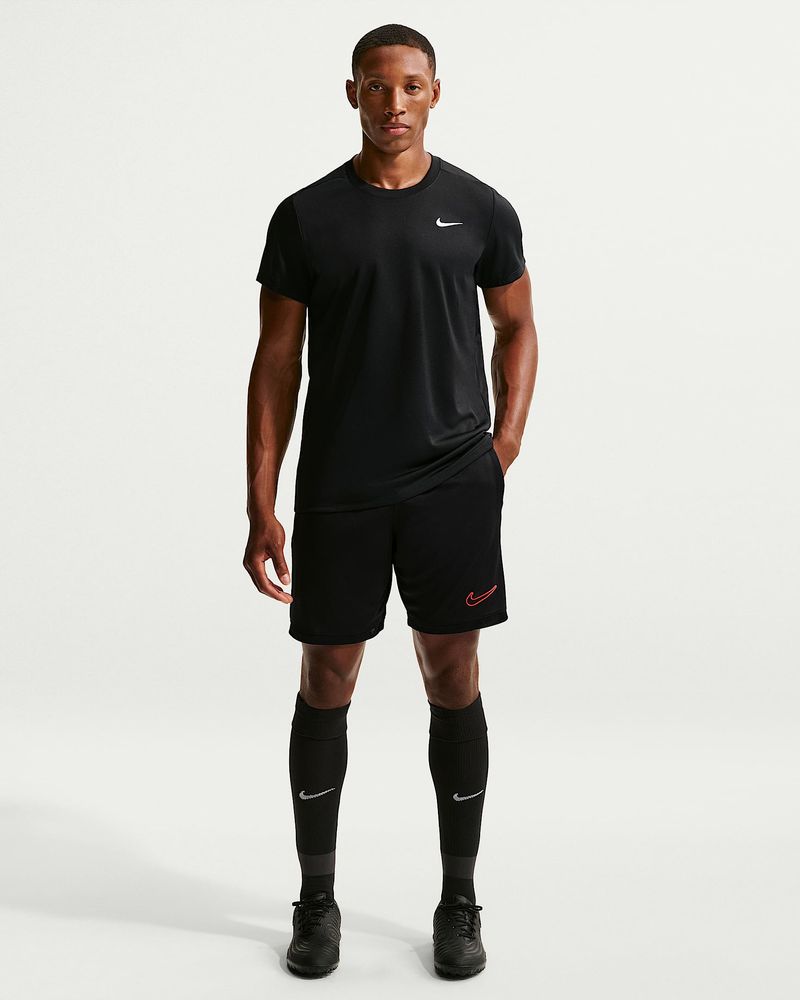 Nike M Nk Df Acd25 Short Kp Br - black/white/bright crimson