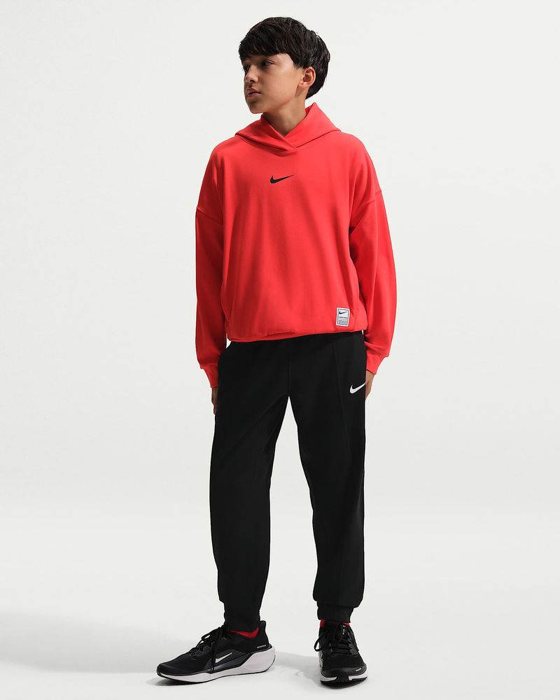 Nike Pro Dri-FIT Fleece-Hose (ältere Kinder, Jungen) - Black / White