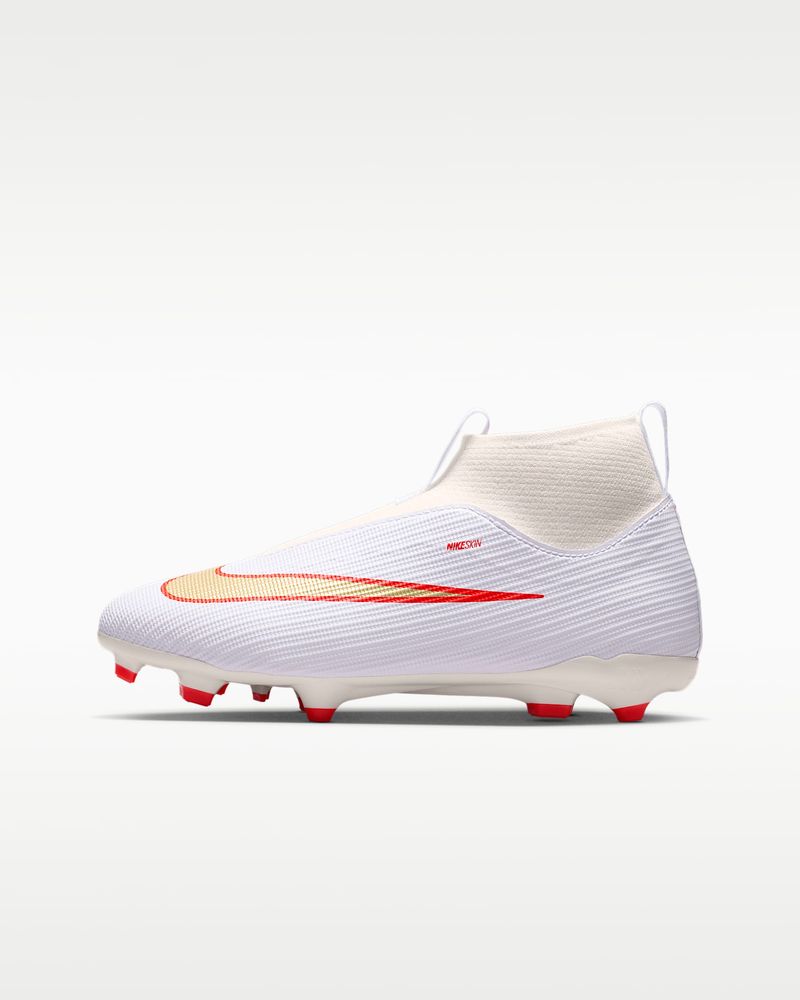 Nike Jr Superfly 11 Academy Fgmg - white/blur-bright crimson