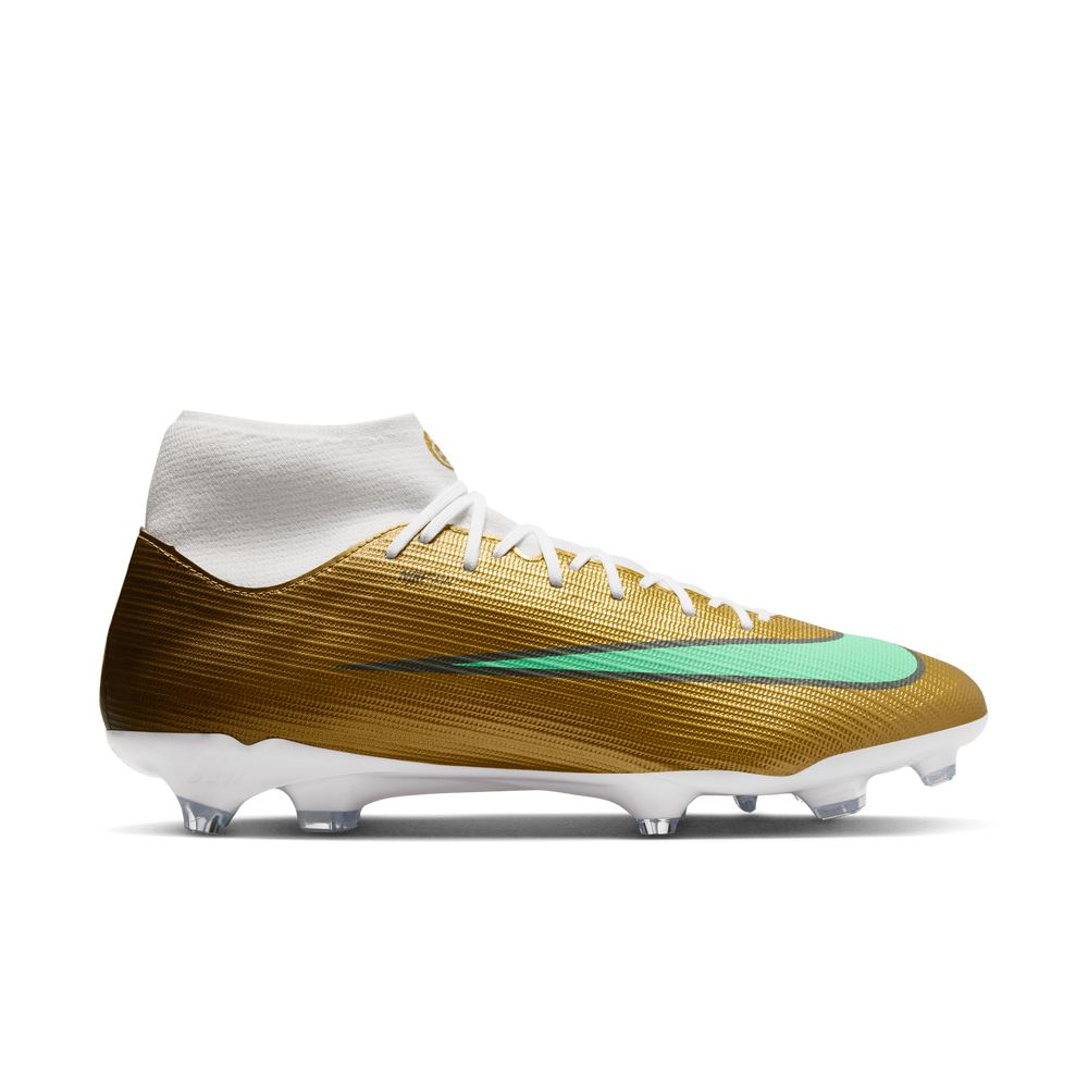 Nike Superfly 11 Academy Fg/Mg Km - metallic gold/green glow