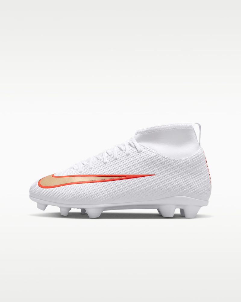 Nike Jr Superfly 11 Club Fg/Mg - white/blur-bright crimson