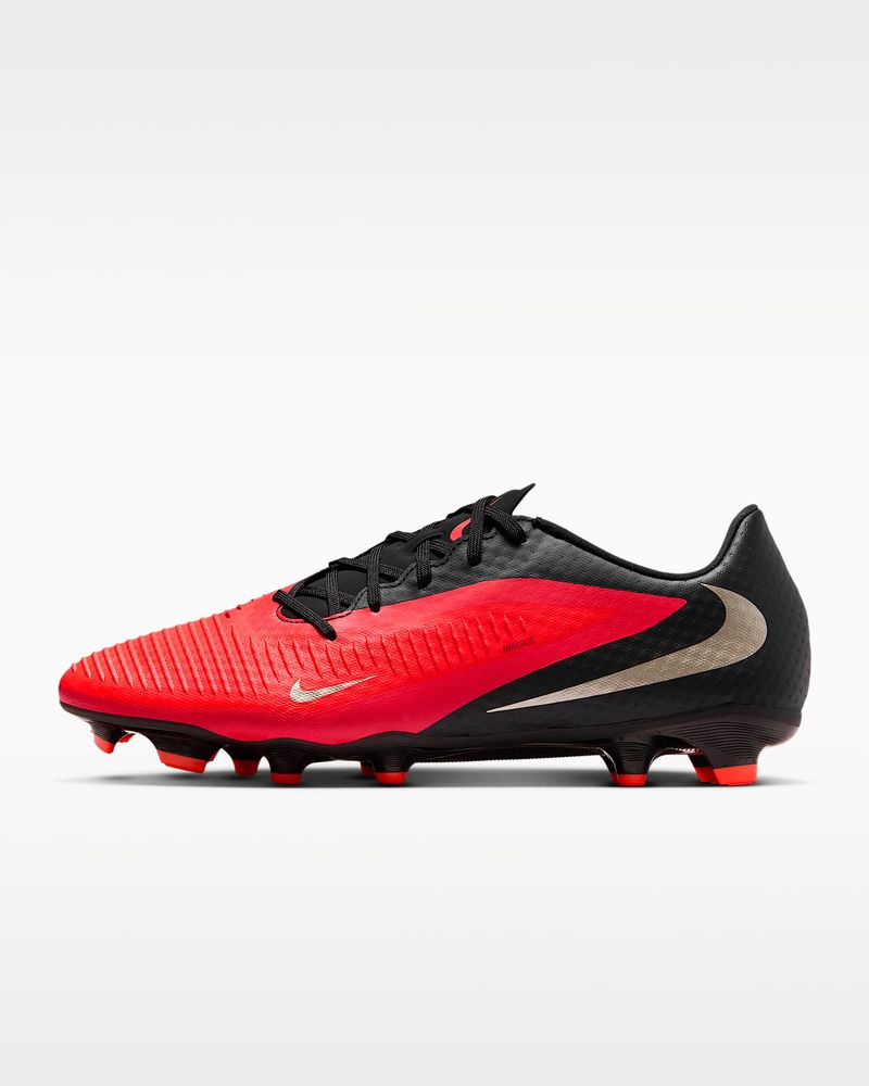 Nike Phantom 6 Low Acad Fg/Mg - bright crimson/blur-black